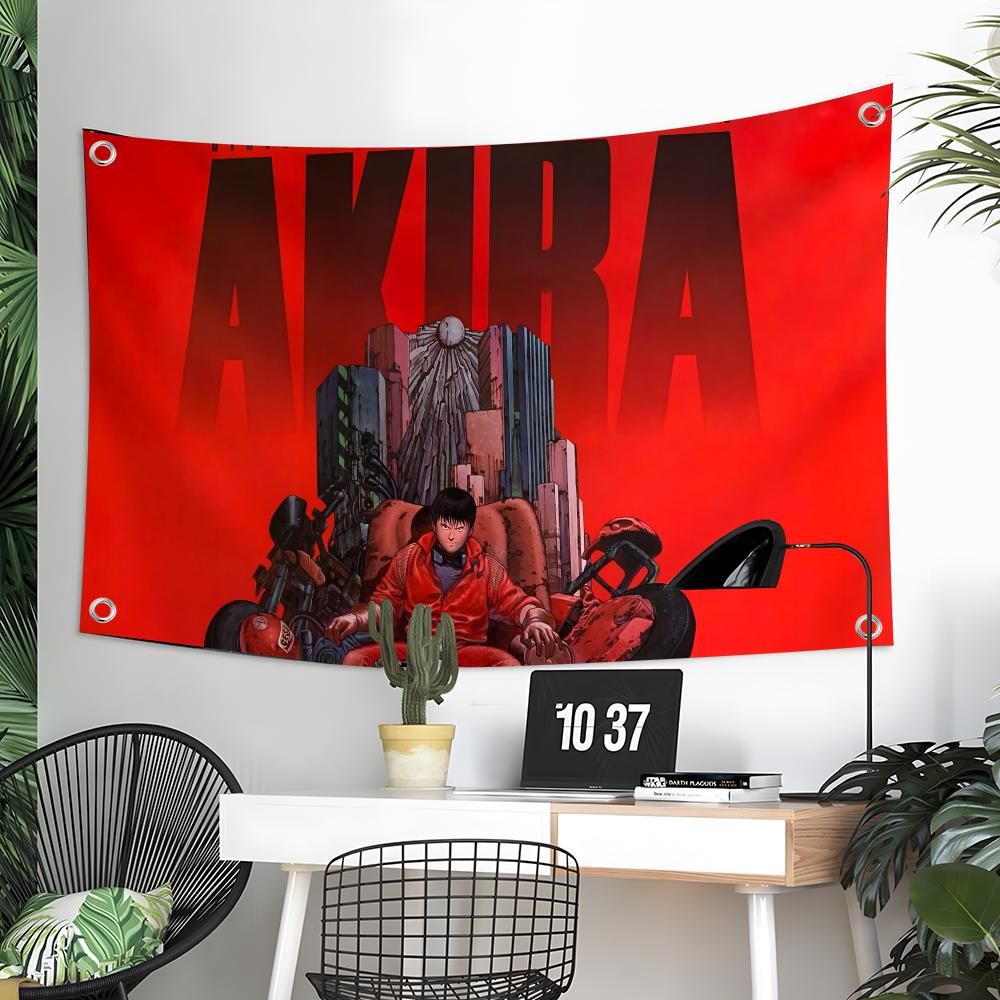 Outdoor Camping Anime - Крутые аниме-флаги в стиле киберпанк A-akira