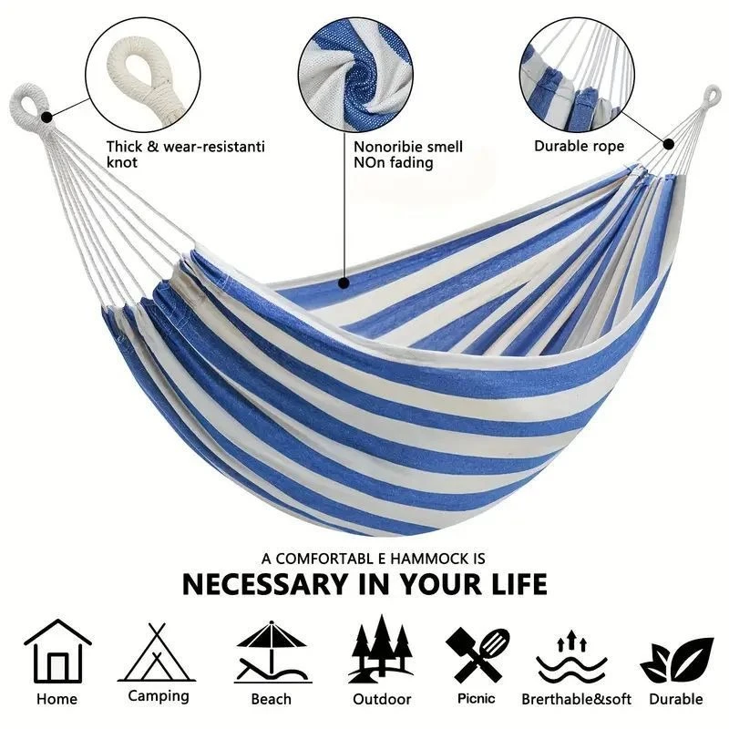Bed Outdoor Camping - Холщовый гамак без деревянных палок для