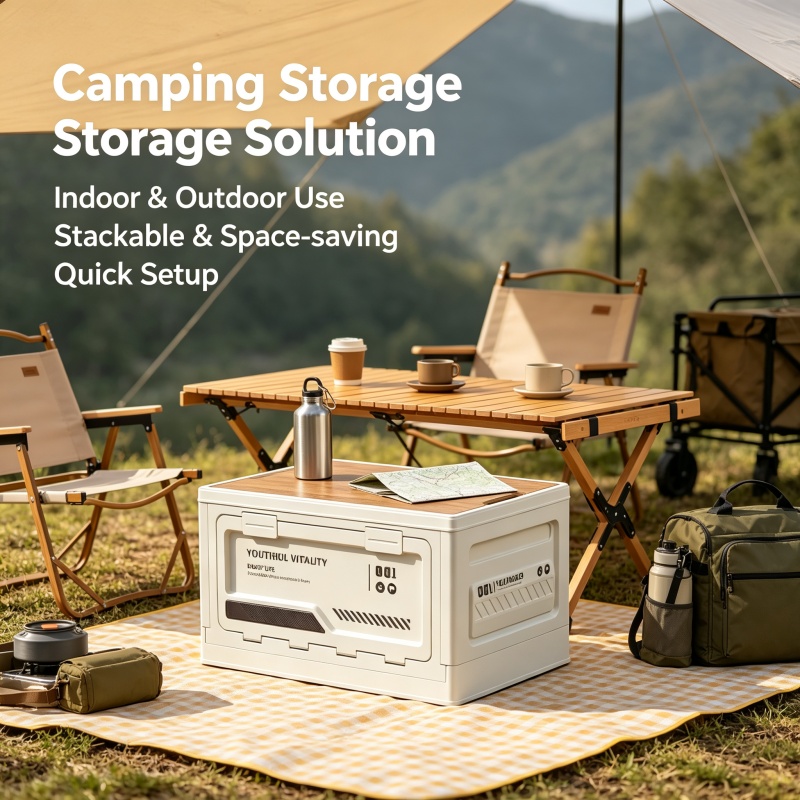 Outdoor Camping Storage Box - Уличный складной ящик для хранения, органайзер