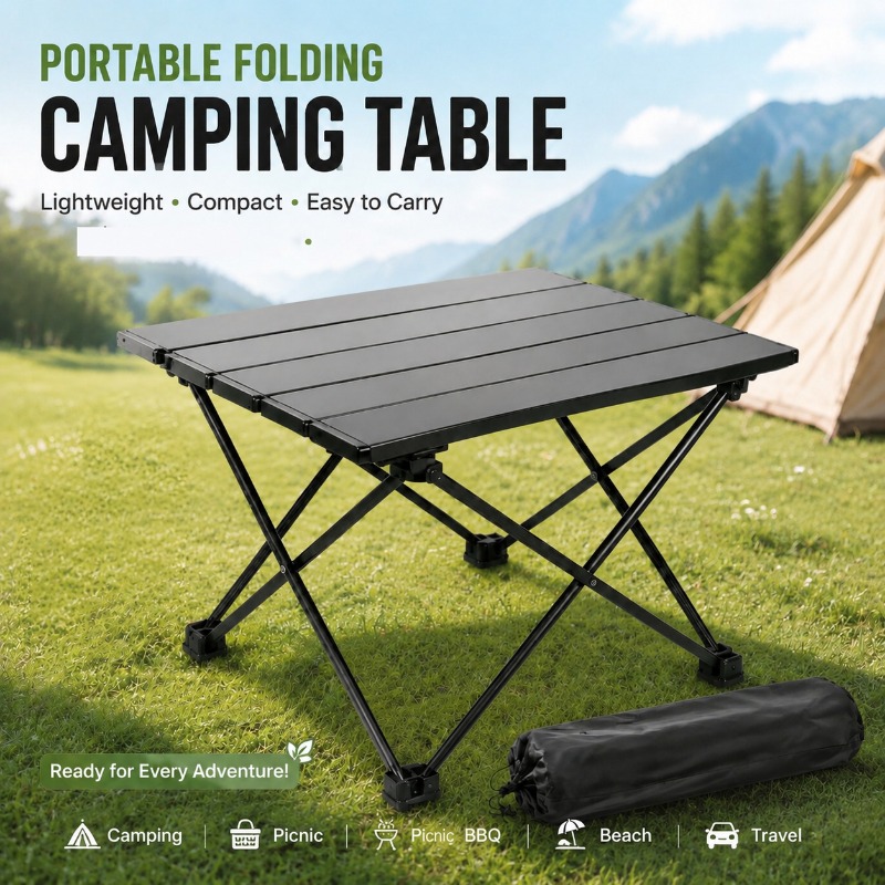 Outdoor Camping Table Foldable - Легкий портативный складной стол для кемпинга,