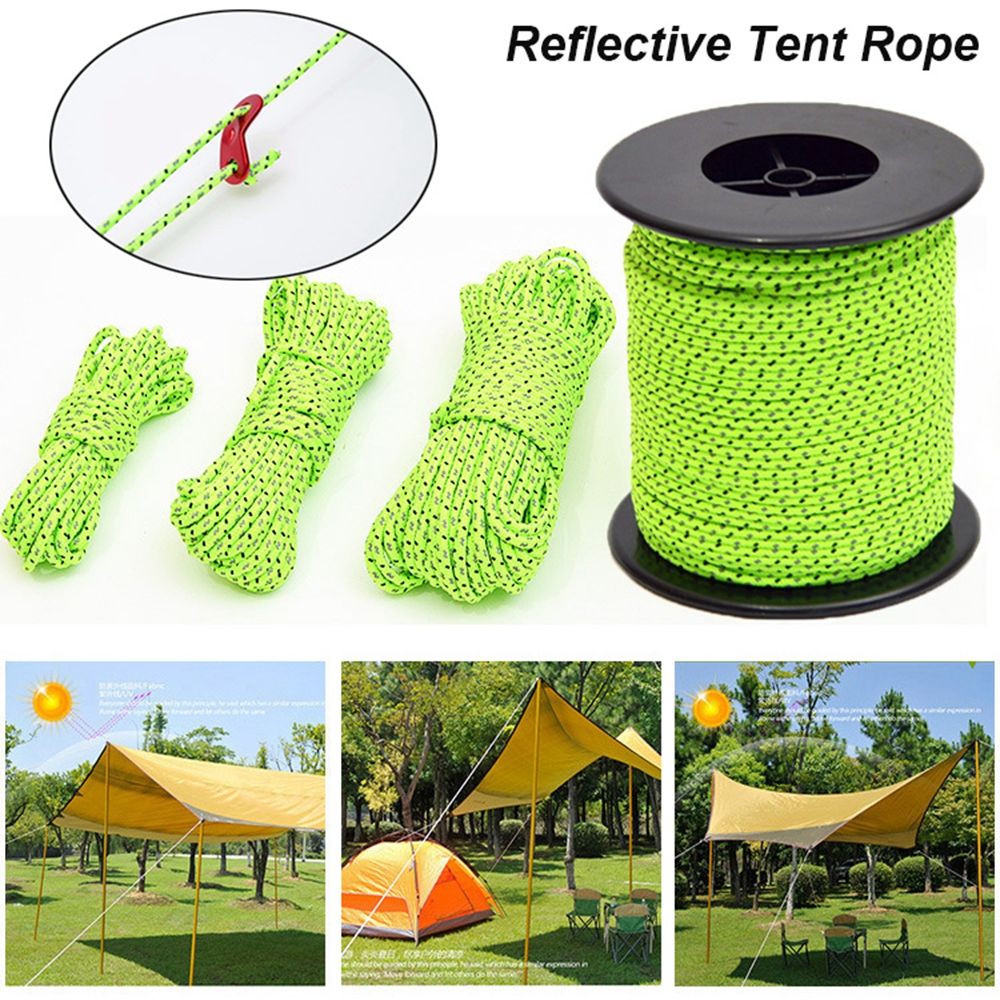 Outdoor Camping Extension Cord - Трос из нейлона, 5/10/20/100 м