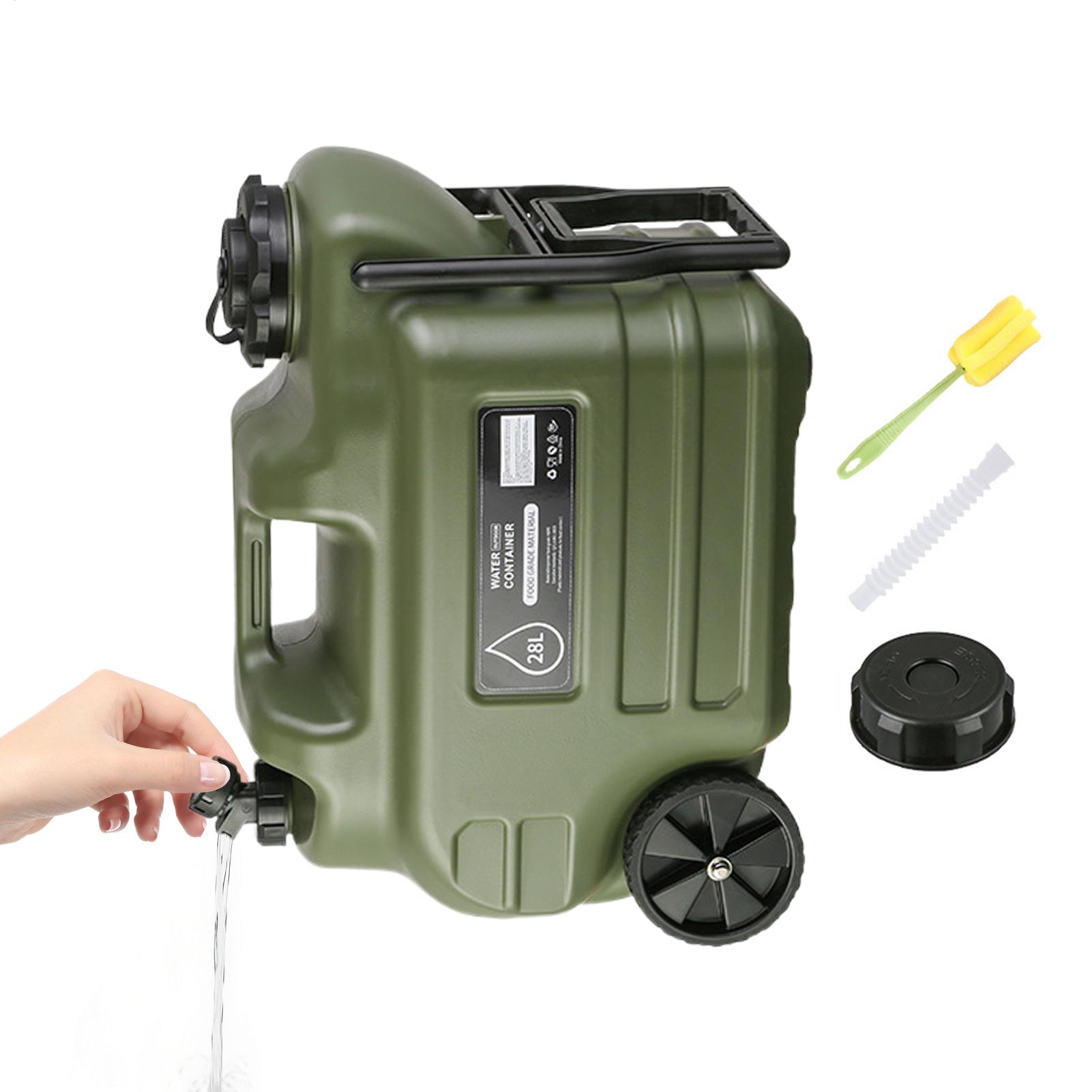 Outdoor Camping Water Jug - 28-литровый контейнер для воды с краном,