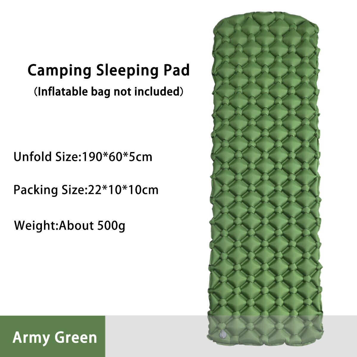 Bed Outdoor Camping - Надувной матрас для кемпинга, складная походная