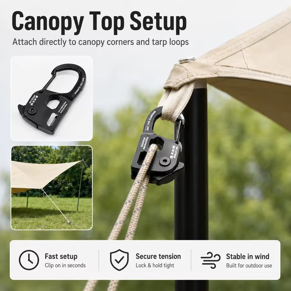 Натяжитель для палаточных вере – обзор и цена Outdoor Camping Extension Cord
