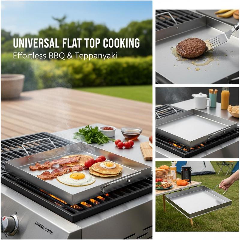 Универсальная плоская сковород – обзор и цена Outdoor Camping Griddle