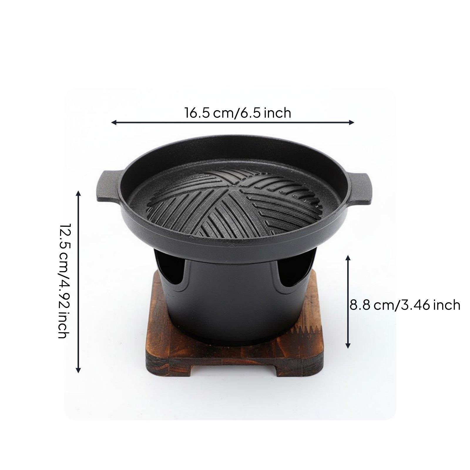 Портативный мини-гриль для ули – обзор и цена Outdoor Camping Griddle
