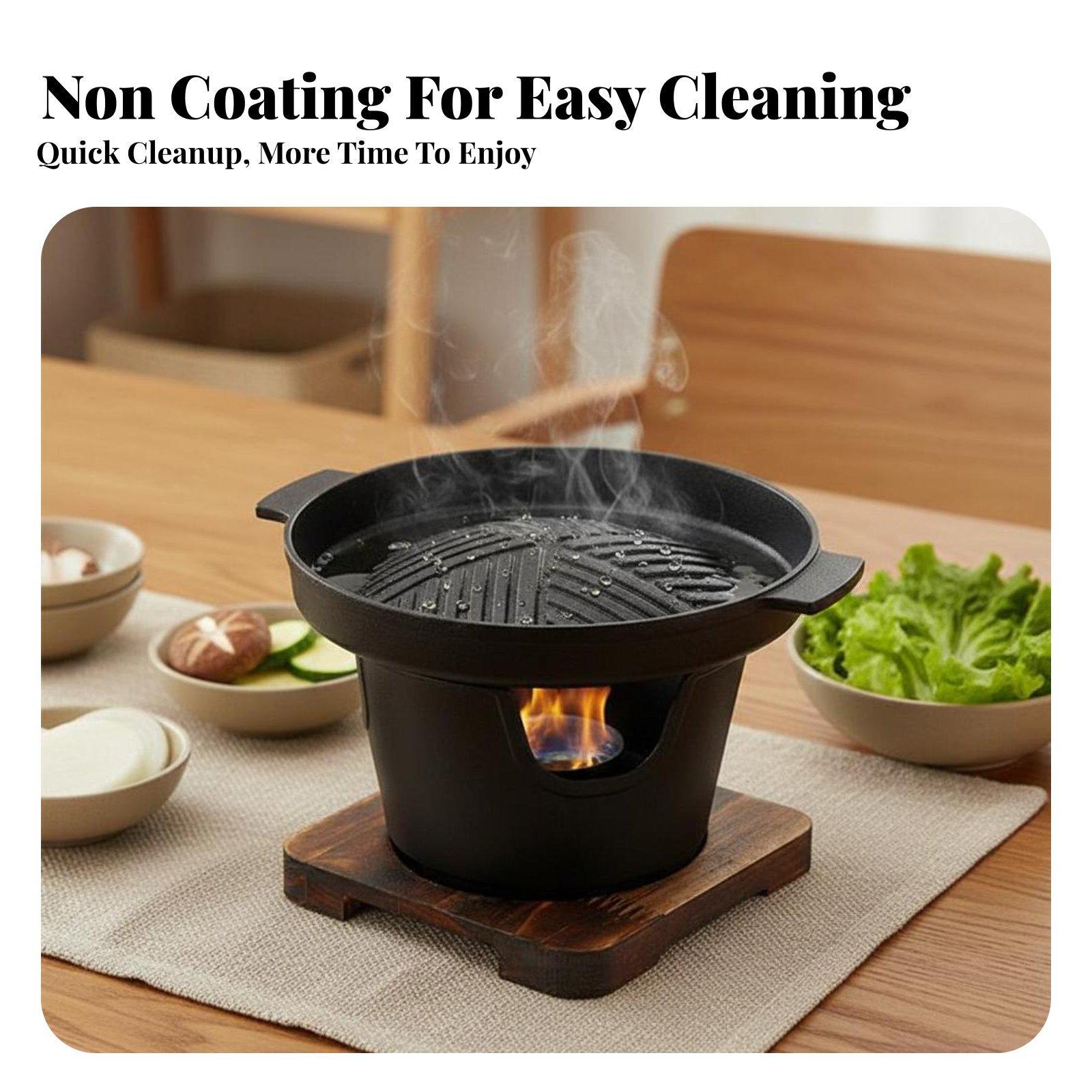 Портативный мини-гриль для ули – обзор и цена Outdoor Camping Griddle