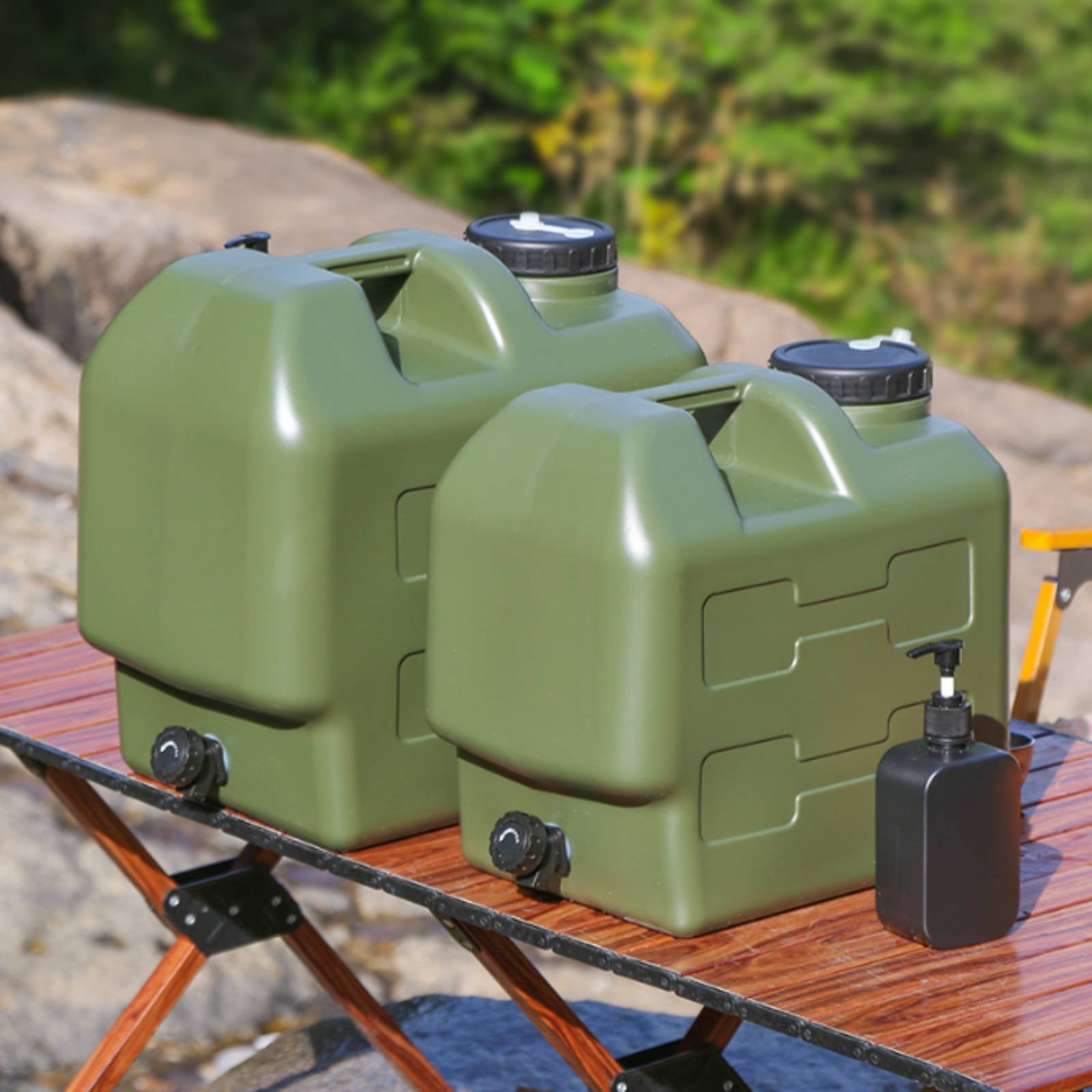 Емкость для воды с краном, пищ – обзор и цена Outdoor Camping Water Jug