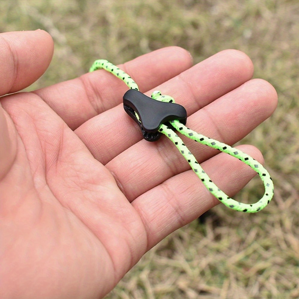 10 шт., веревочные пряжки для  – обзор и цена Outdoor Camping Extension Cord