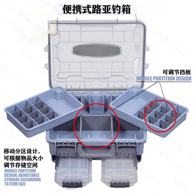 Ящик для рыболовных снастей бо – обзор и цена Outdoor Camping Storage Box