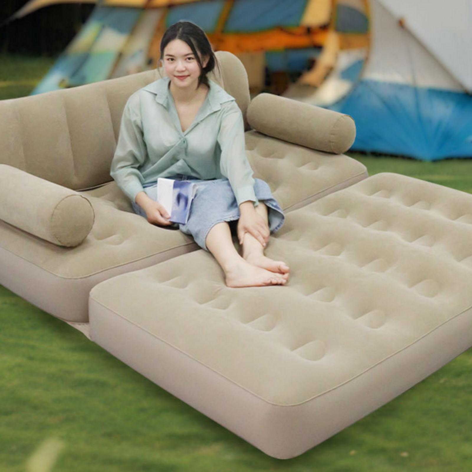 Надувной диван с насосом, скла – обзор и цена Bed Outdoor Camping