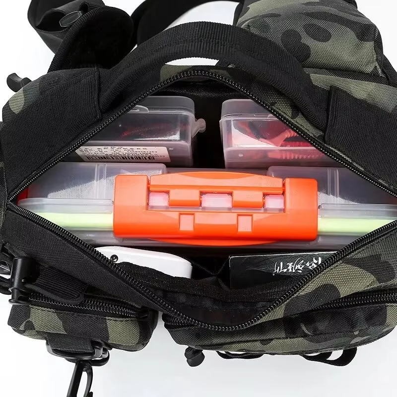 Тактическая поясная сумка для  – обзор и цена Outdoor Camping Storage Box