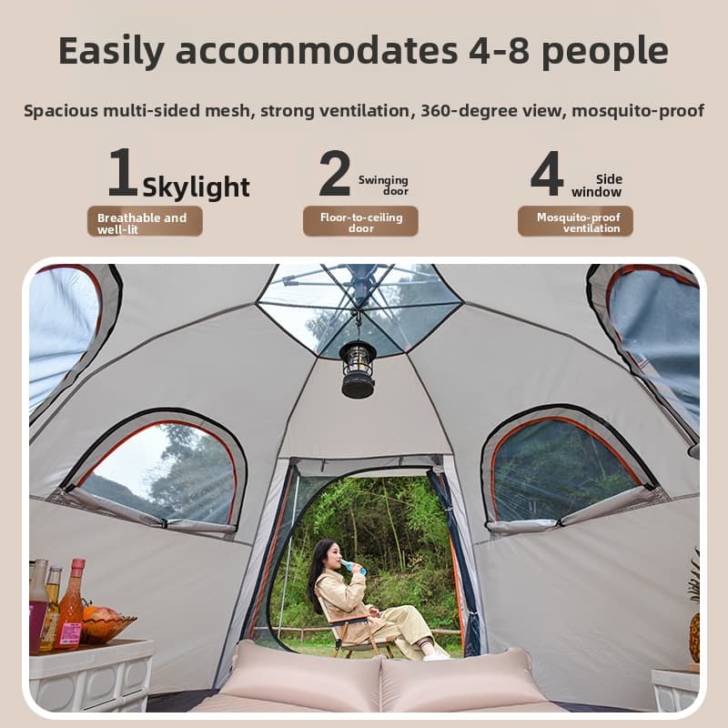Портативная палатка для кемпин – обзор и цена Camping Zelt Outdoor