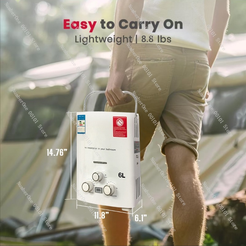 Пропановый газовый проточный в – обзор и цена Outdoor Camping Water Heater