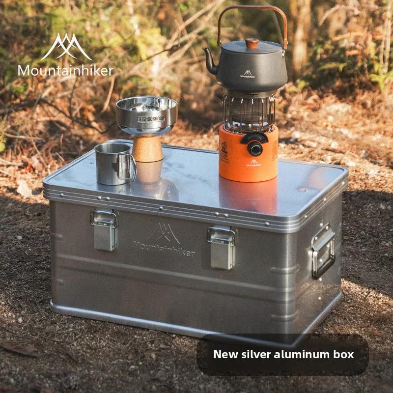Новый алюминиевый ящик для хра – обзор и цена Outdoor Camping Storage Box