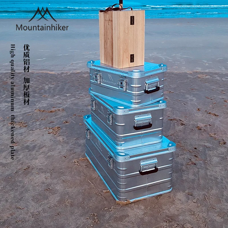 Новый алюминиевый ящик для хра – обзор и цена Outdoor Camping Storage Box