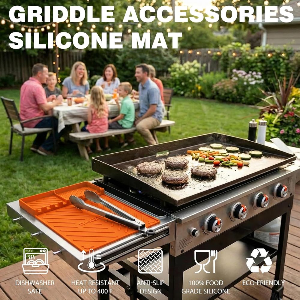 Силиконовые коврики для гриля  – обзор и цена Outdoor Camping Griddle