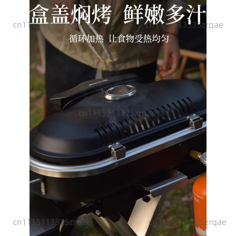 Портативная газовая плита для  – обзор и цена Outdoor Camping Griddle