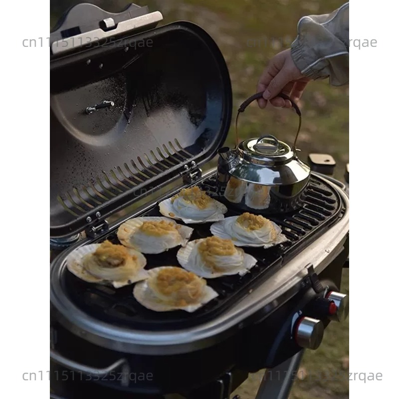 Портативная газовая плита для  – обзор и цена Outdoor Camping Griddle