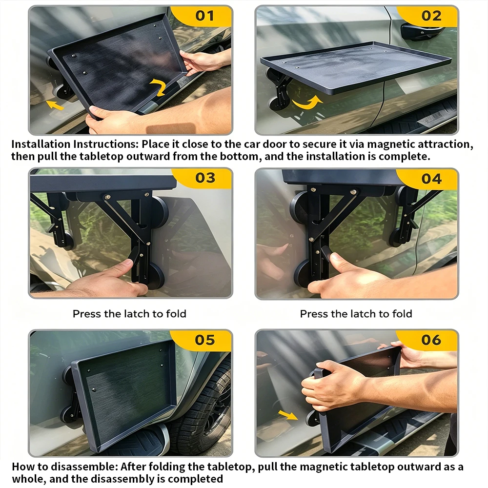 Портативный складной столик-по – обзор и цена Outdoor Camping Table Foldable