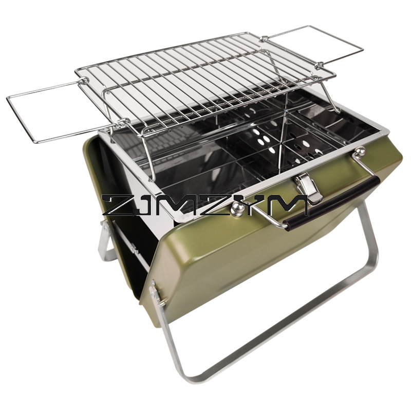 Складной гриль для барбекю, ре – обзор и цена Outdoor Camping Griddle