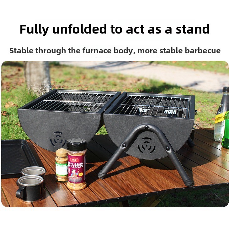 Уличный гриль для барбекю из у – обзор и цена Outdoor Camping Griddle
