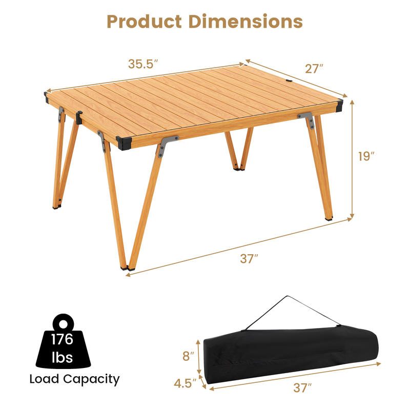 Складной стол для пикника 93 x – обзор и цена Outdoor Camping Table Foldable